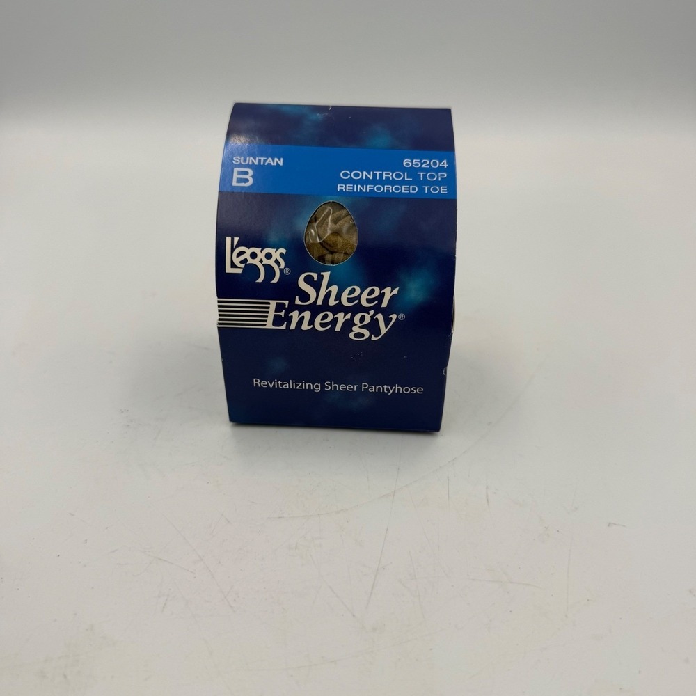 L'eggs Sheer Energy Revitalizing Pantyhose Suntan Size B Control Top 65204